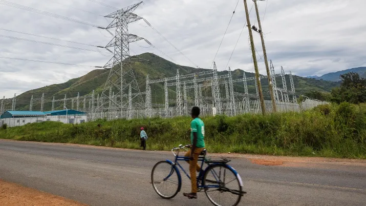 électricité énergie Afrique Atlas AFD centrale ligne haute tension