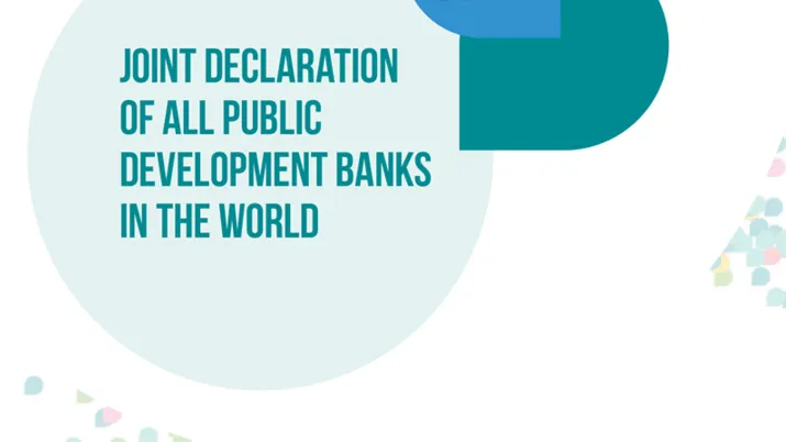 Joint Declaration of All Public Development Banks in the World