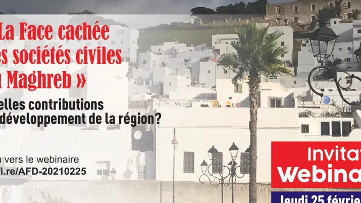 webinaire La face cachée des sociétés civiles au Maghreb, AFD