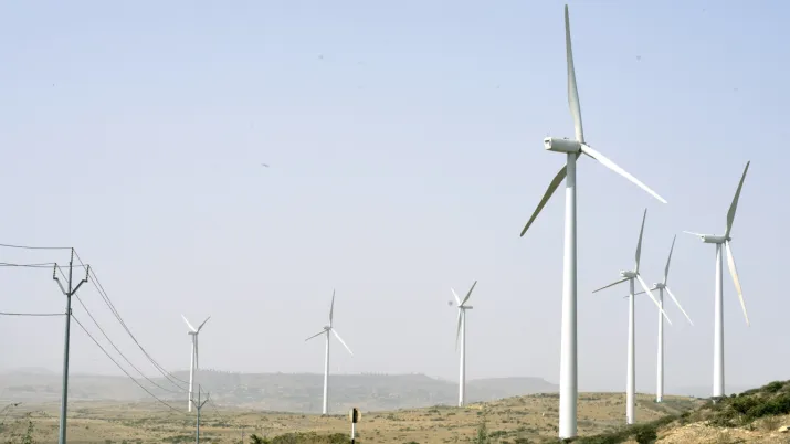transición energética, aerogeneradores, energías renovables