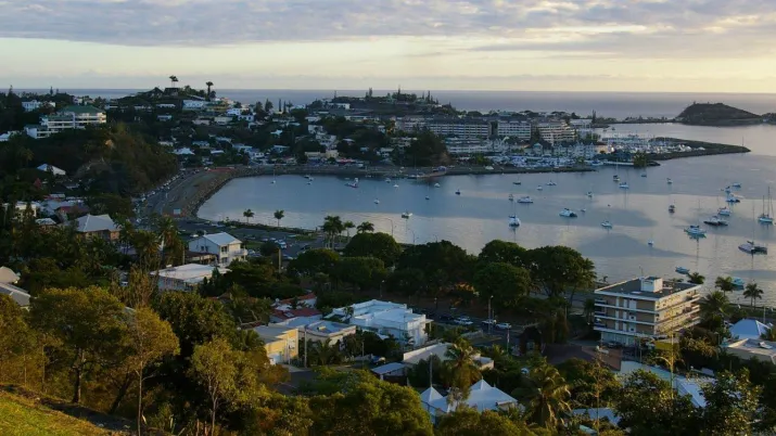 Commune en bord de mer en Nouvelle-Calédonie