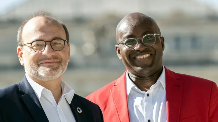 Achille Mbembe, Rémy Rioux
