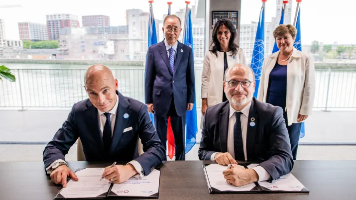 GCA AND AFD SIGN MEMORANDUM OF UNDERSTANDING 
