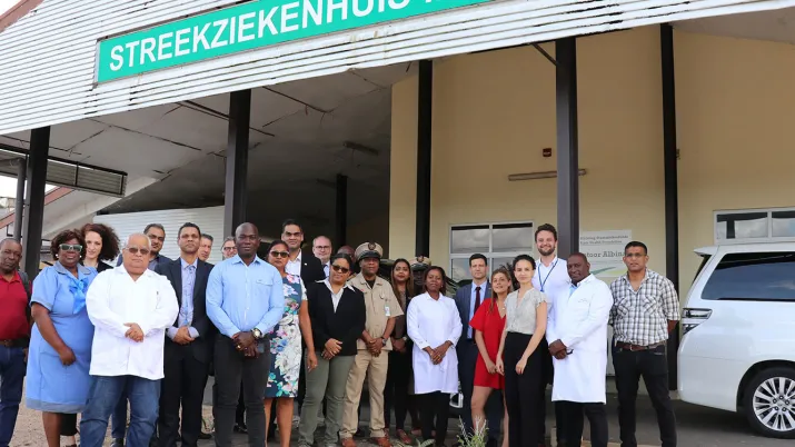 AFD has been supporting the Republic of Suriname since 2008 in the construction and operationalization of the Albina hospital in order to improve access to healthcare for the populations of eastern Suriname.