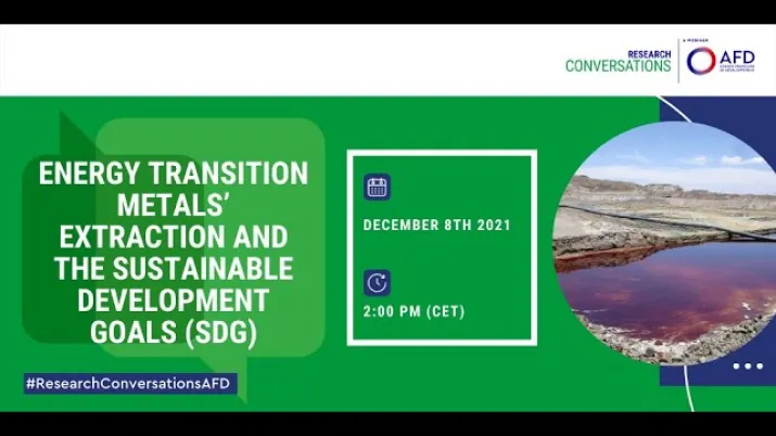 Transition énergétique, extraction des métaux 