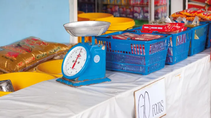 Aux Philippines, chez un distributeur partenaire du programme Walang Gutom 2027 (Faim Zéro 2027)