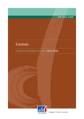 Cadre d'intervention : Guinée