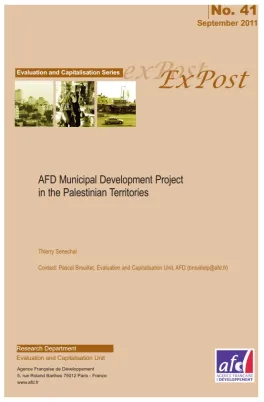 AFD Municipal Development Project in the Palestinian Territories