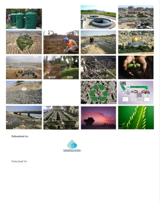 Water Banking and Adaptation of Agriculture to Climate Change in Northern Gaza