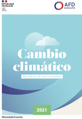 Cambio climático - Balance de actividades 2021