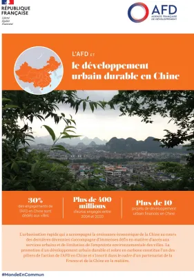L'AFD et le développement urbain durable en Chine 
