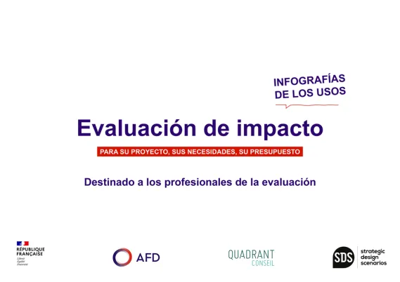 Evaluación de impacto - Infografías de los usos