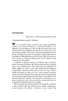 L'économie africaine 2024 : English version of Introduction & 1st Chapter
