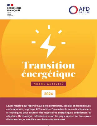 Infographie - Notre activité en faveur de la transition énergétique en 2024