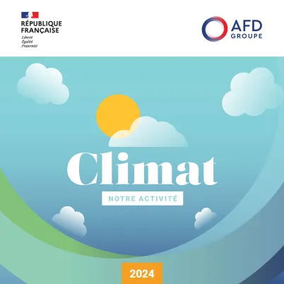 Couverture de l'infographie Climat 2024 - Nos engagements