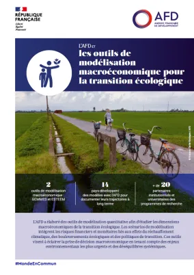 L'AFD et les outils de modélisation macroéconomique pour la transition écologique