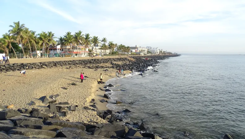 Front de mer de Pondichéry