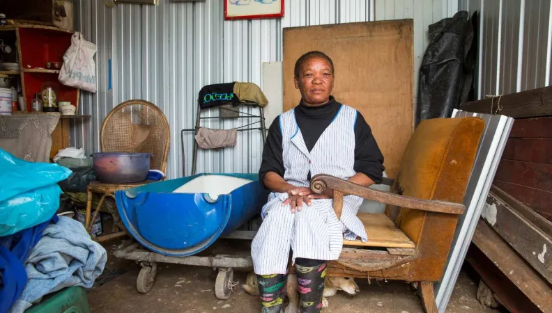 appartement, femme, Le Cap, Afrique du Sud