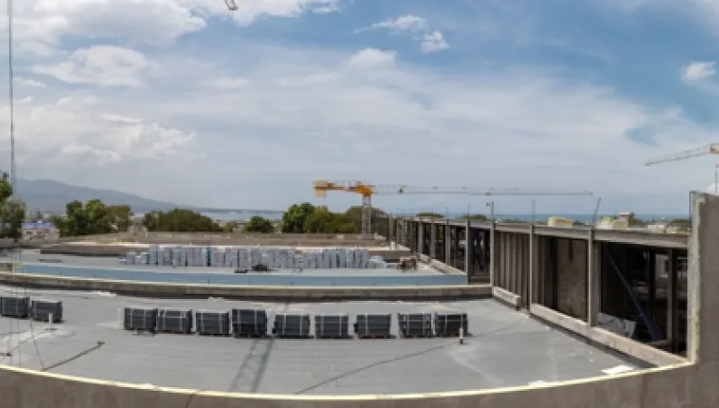 Reconstruction de l’hôpital universitaire en Haïti