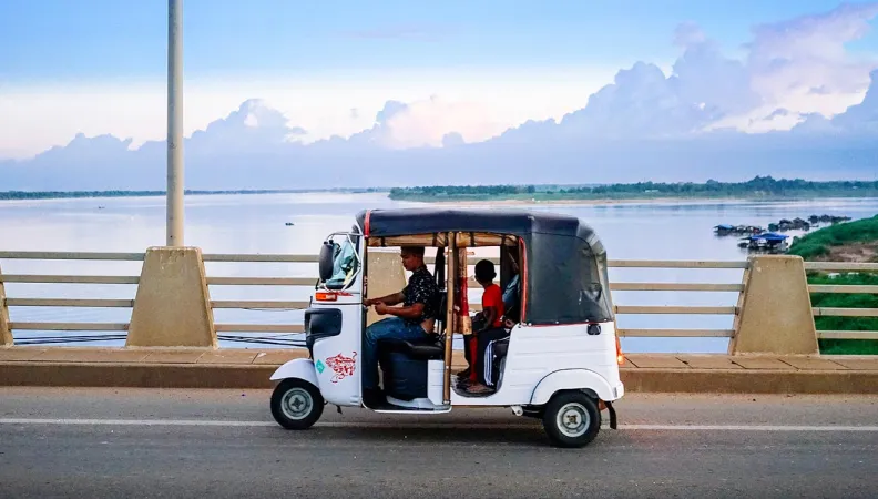 rivière Mékong, Cambodge