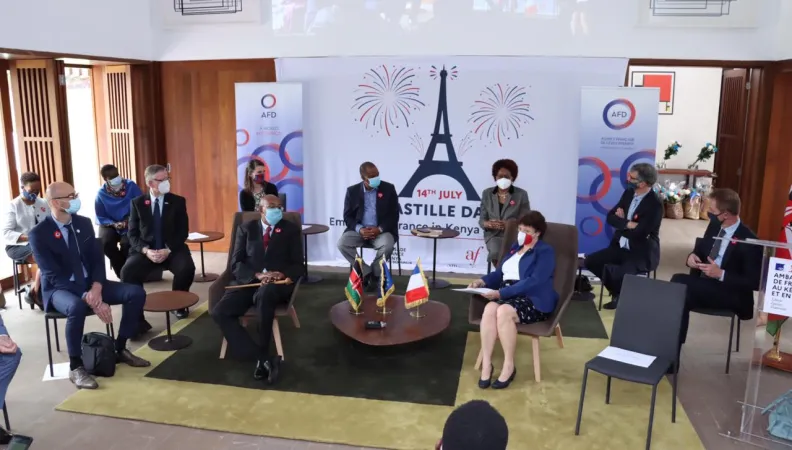 RESPONSE TO COVID-19 CRISIS: France commits to finance Kenya Red Cross Society and Fresh Life Initiative through its Public Bank, the Agence Francaise de Developpement