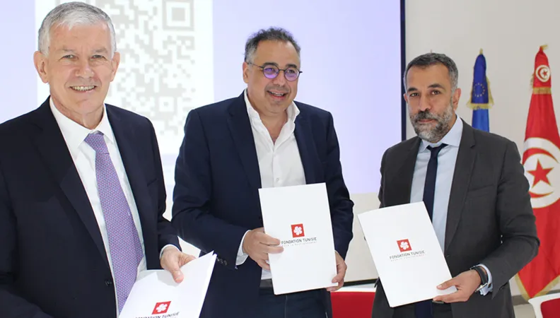 Accord AFD, Cnam et Fondation Tunisie pour le développement