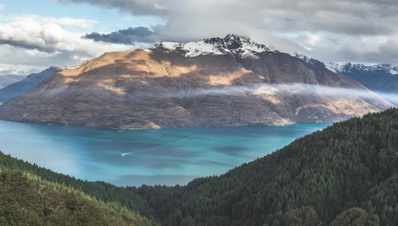 lake and mountain FICS