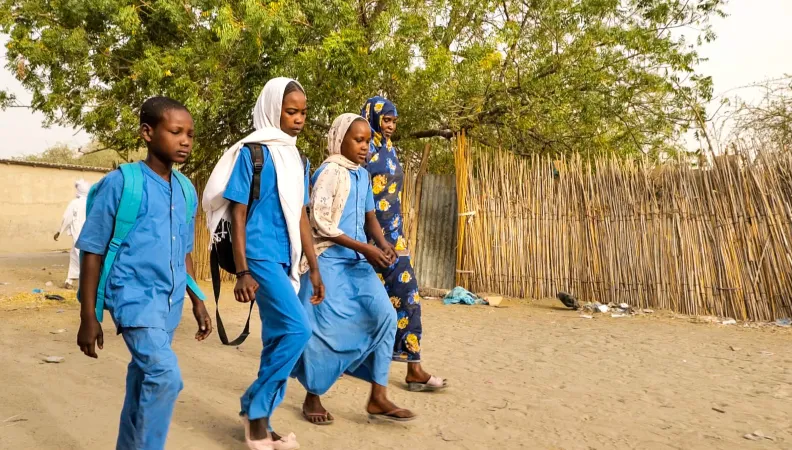 Ecoliers au Tchad