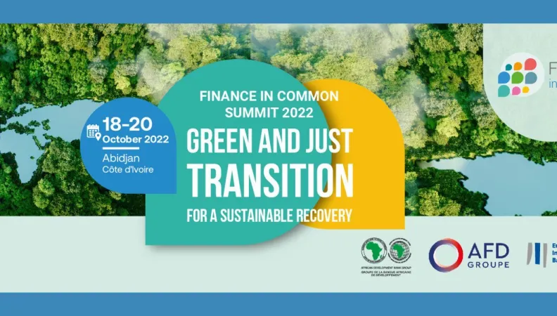 The 2022 Edition of the Finance in Common Summit