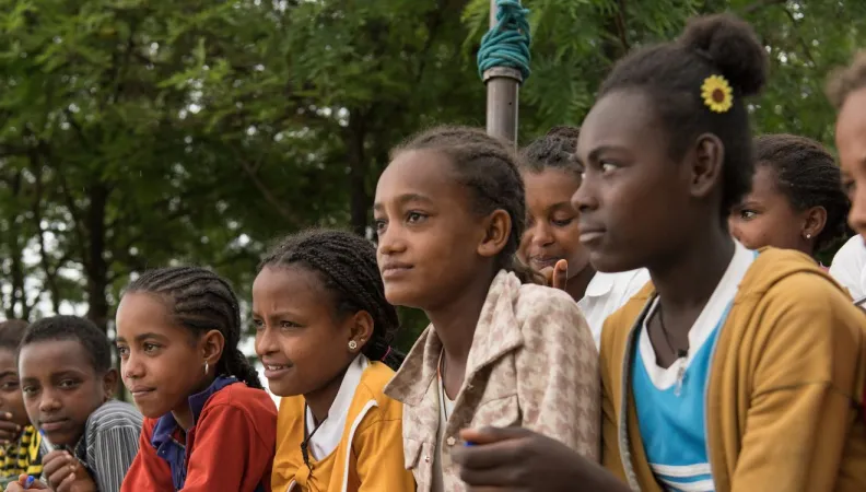Jeunes filles, Éthiopie