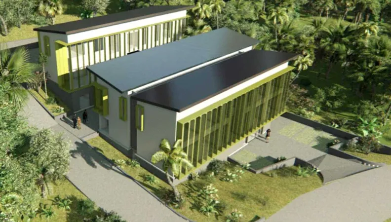 L'AFD accompagne SCI Mohamadi dans la construction d'une maison médicale à Ouangani, Mayotte