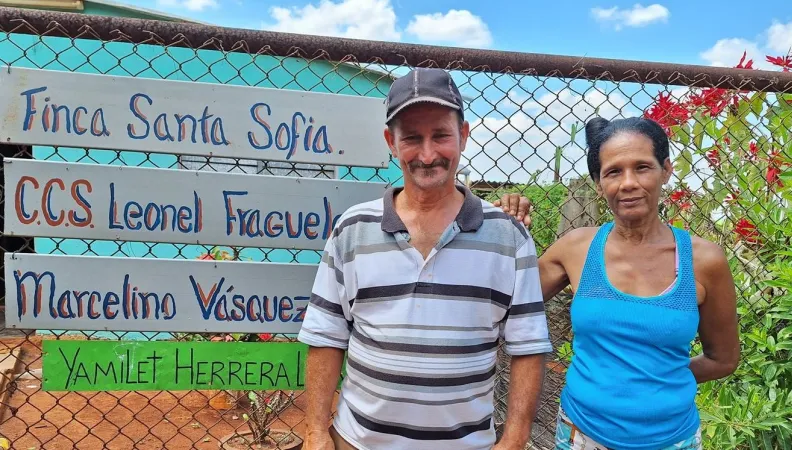 Le projet contribue à améliorer des systèmes alimentaires à Cuba. 