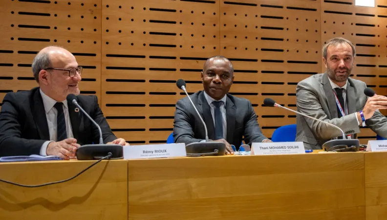 Visite AFD de Thani MOHAMED-SOILIHI