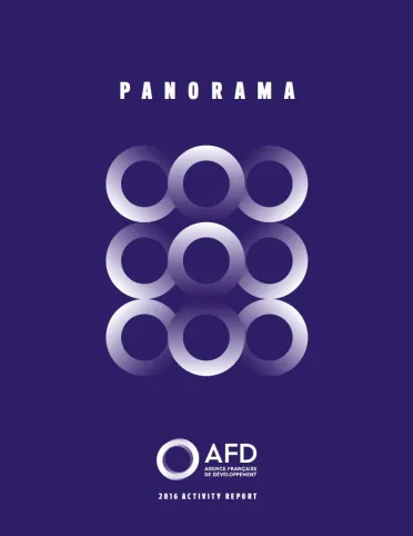 Couverture du rapport d'activité 2016