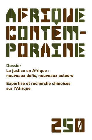 La justice en Afrique : nouveaux défis, nouveaux acteurs