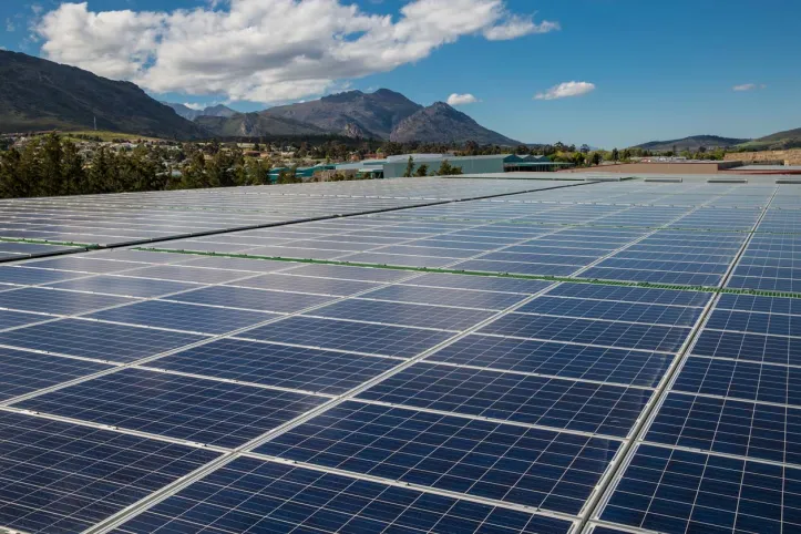Panneaux solaires, Afrique du Sud