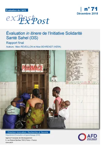 Évaluation Initiative Solidarité Santé Sahel_couv