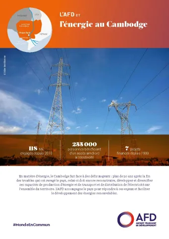 L'AFD et l'énergie au Cambodge