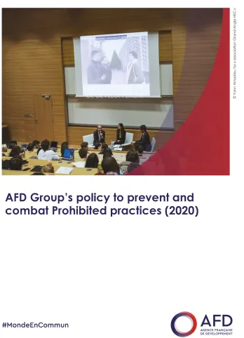 AFD Group’s policy to prevent and combat Prohibited practices (2020)