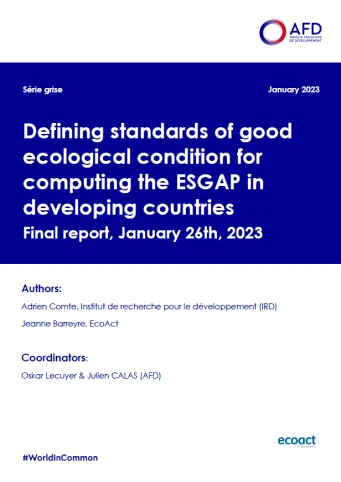 Couverture_Serie grise_Standards ESGAP