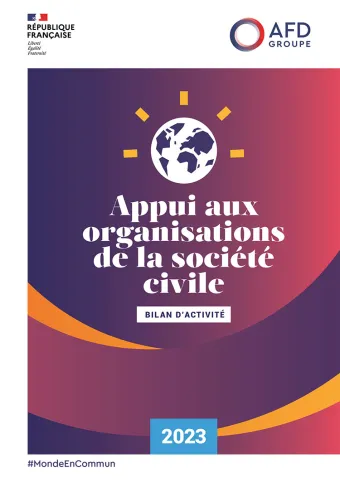 Appui aux organisations de la société civile - bilan 2023