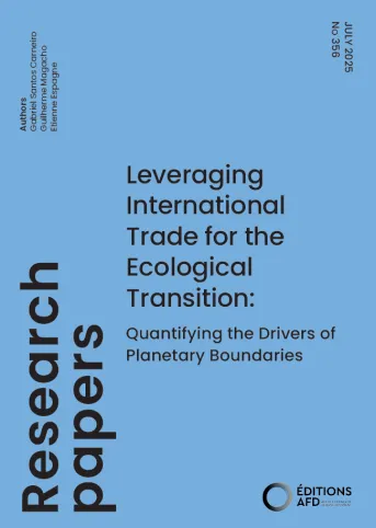 Leveraging International Trade for the Ecological Transition: Quantifying the Drivers of Planetary Boundaries