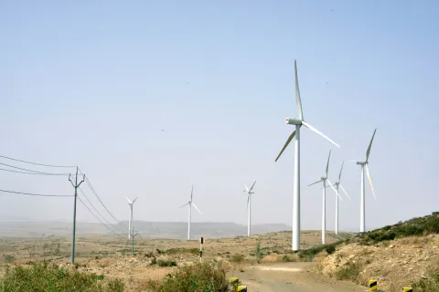 Éoliennes, Afrique du Sud, énergie