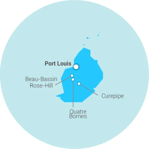 Carte Maurice