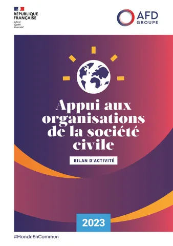 Appui aux organisations de la société civile - Bilan d'activité 2023