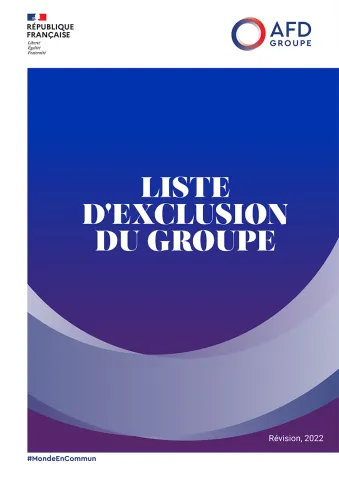 Liste d'exclusion du groupe AFD